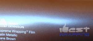 Avery dennison supreme wrapping film satin metallic hans brown bj0880001